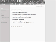 Tablet Screenshot of consultrix.ch